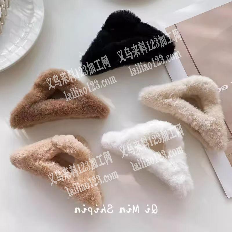 手工绕毛条的抓夹成品订单，如图，寻找专业