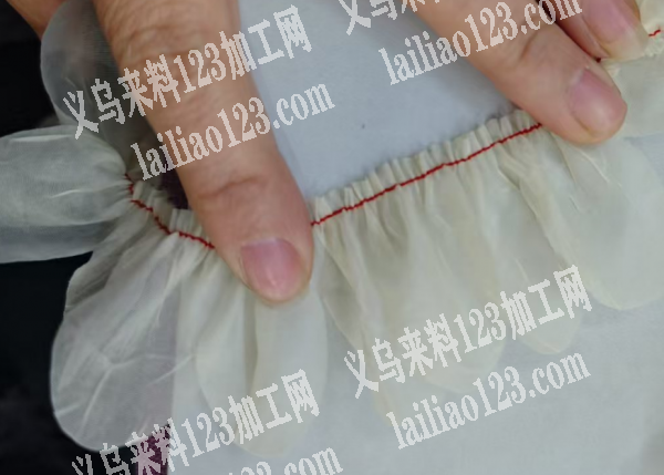 30-40万平车活外发，踩直线，打皱边荷