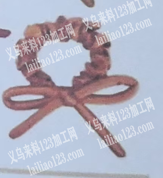 布艺发圈大肠圈有订单，如图，发圈有订单，