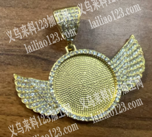 合金订单，天使翅膀款式的吊坠，寻找工厂，