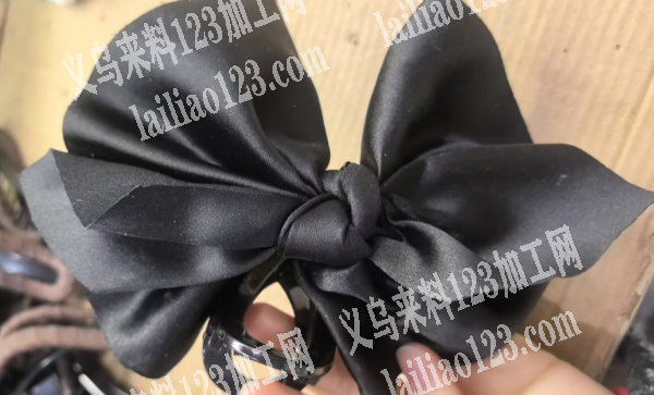扎蝴蝶结的手工活外发加工，寻找会做的手工