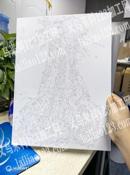 65000张A4尺寸纸板画订单，寻找厂家
