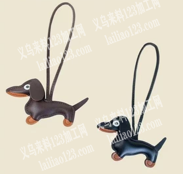 钥匙扣皮革挂件订单，如图，这样的，这个是