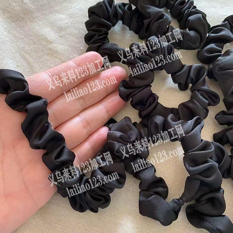 《有平车活》布艺小肠圈发圈平车活外发加工