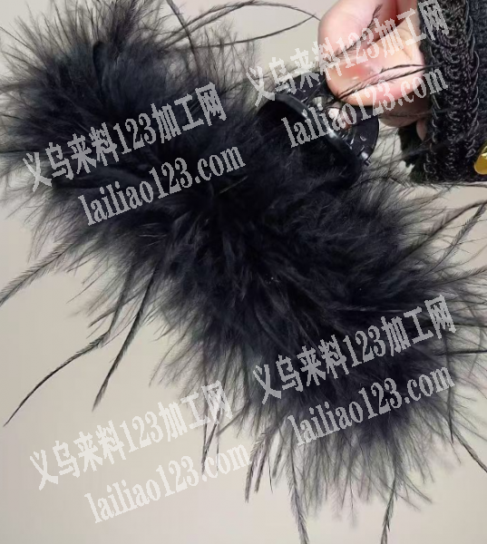 羽毛抓夹打胶枪的手工活外发，寻找会做这个