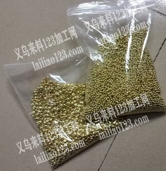 寻找铜金珠工厂，如图，有订单，寻找厂家，