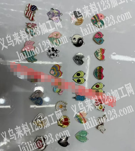 寻找做磁铁扣的成品厂家，如图，有做的联系