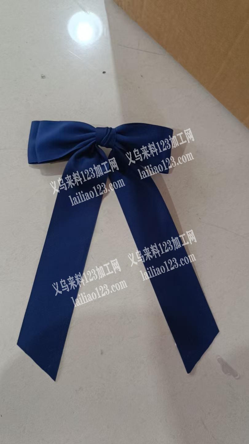 蝴蝶结成品订单，如图，寻找可以包工包料做