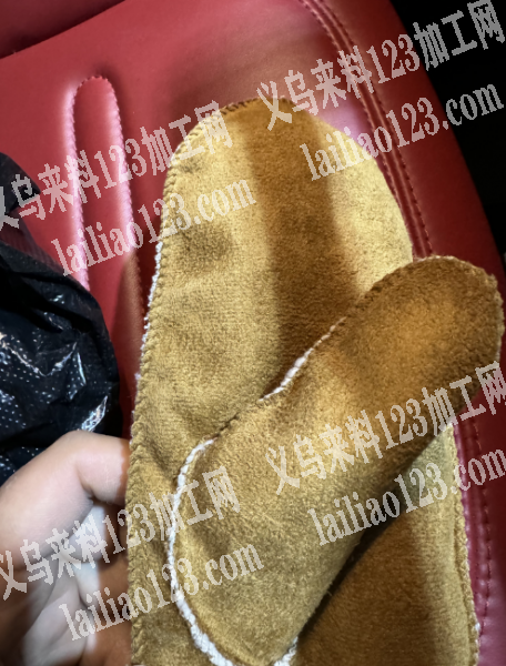手套外发加工，如图，裘皮车机器做的，寻找