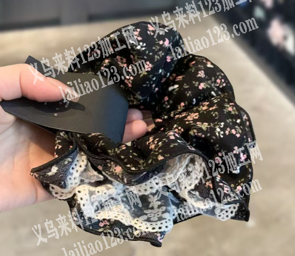 我厂有布艺发圈的平车活外发加工，寻找平车