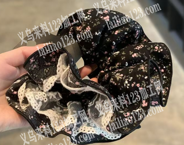 我厂有布艺发圈的平车活外发加工，寻找平车