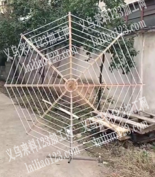 蜘蛛网编织打结的手工活外发，大量手工活外