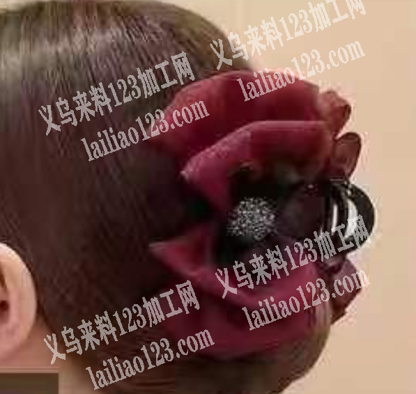 网纱抓夹花成品订单，如图，寻找成品工厂，