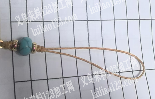 挂绳编织打结的手工活。寻找手工活加工厂，