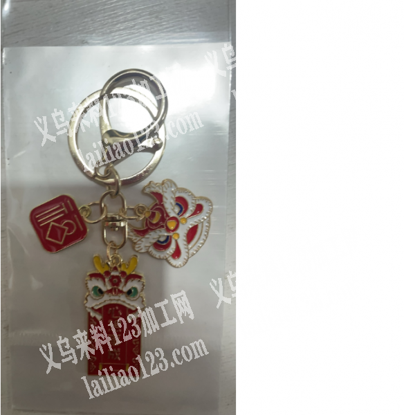 钥匙扣挂圈的手工活外发加工，如图，寻找会