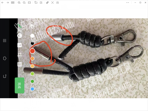 寻找会做钥匙扣手绳子编织的加工厂，请联系