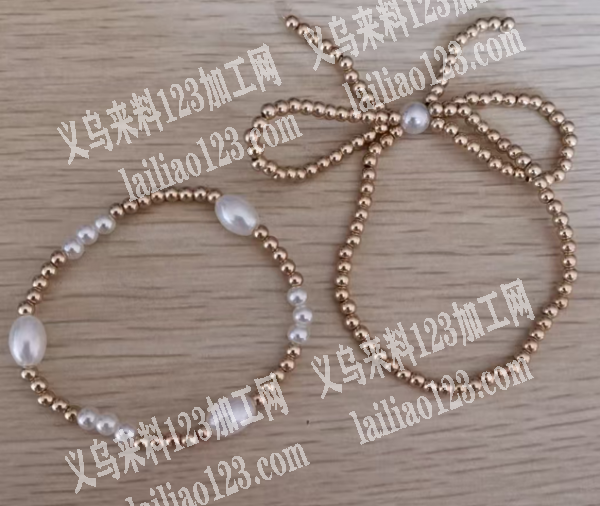 穿珠子的手工活外发加工，如图，寻找专业做
