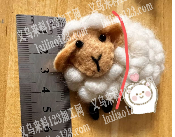 老板委托寻找：羊毛毡饰品订单，外发加工，