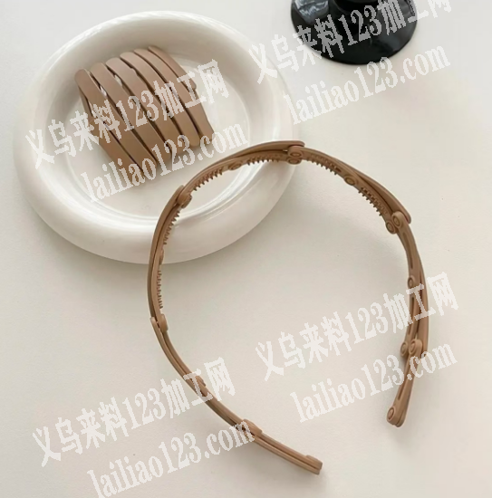 折叠发箍订单2万，寻找厂家，要黑色和粉色