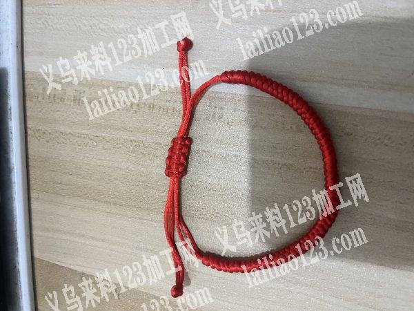 编织绳手工外发，有多少要多少