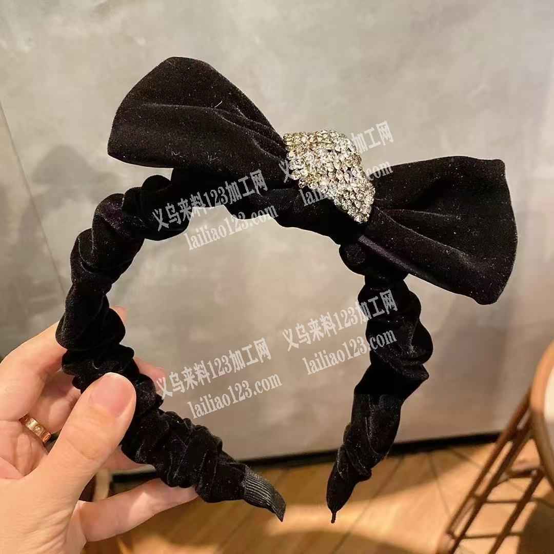 老板委托寻找：布艺蝴蝶结头箍成品订单，。