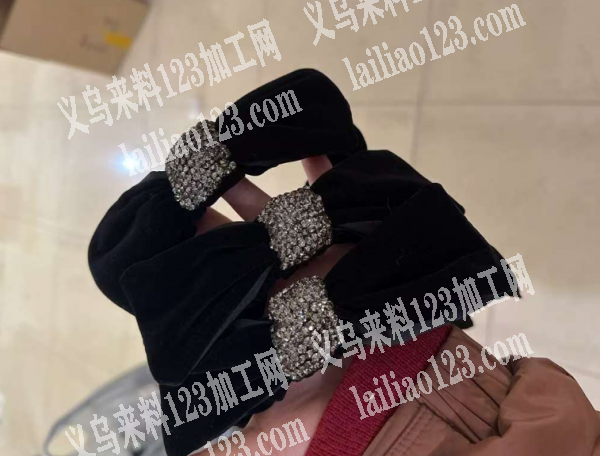 头箍订单，附图片，布艺蝴蝶结头箍成品订单