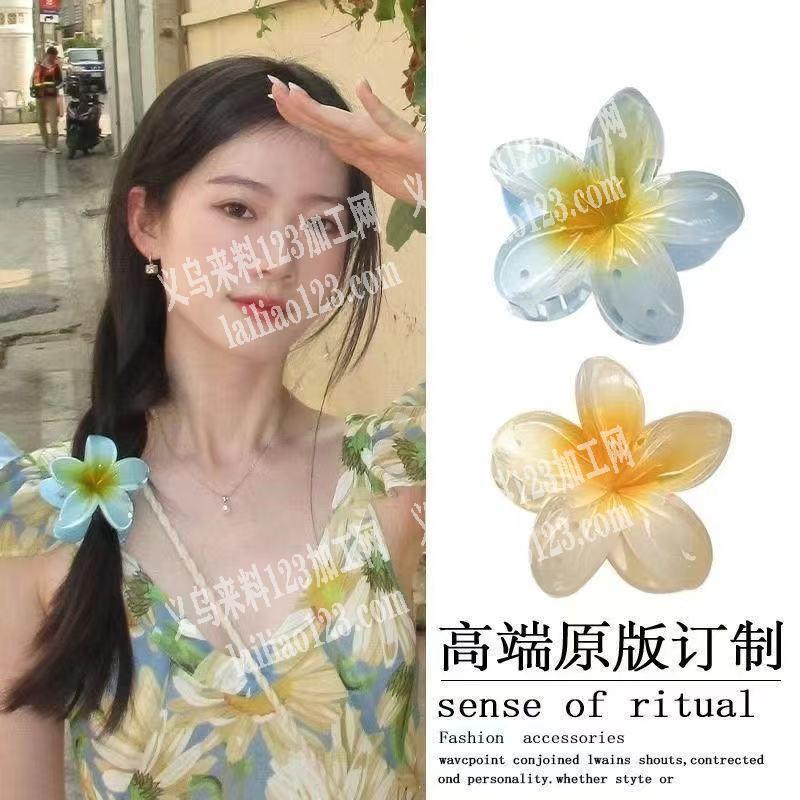 大量鸡蛋花发夹订单，如图，寻找源头工厂，
