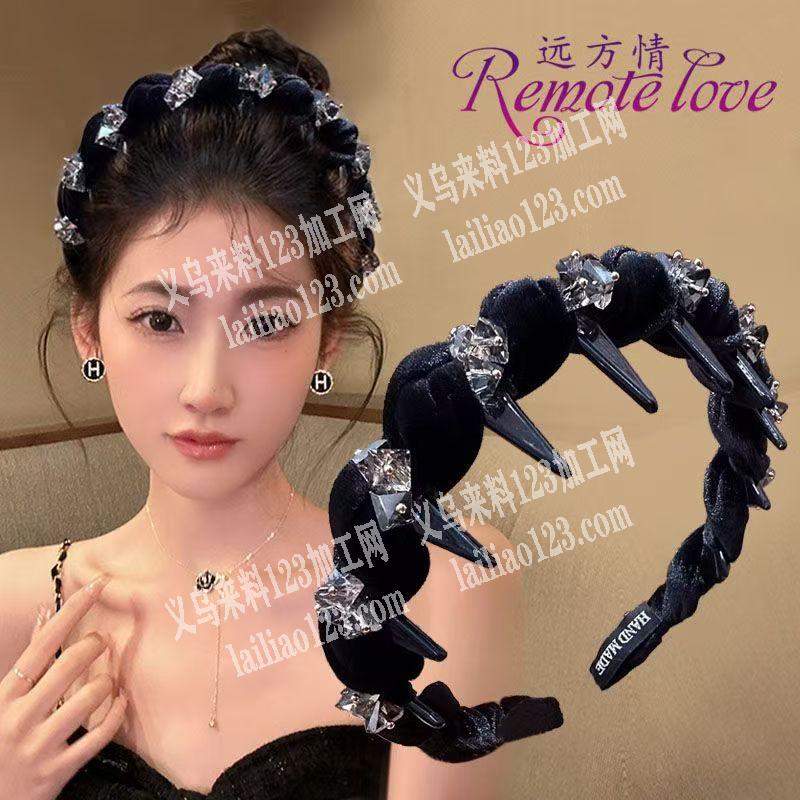我厂有发箍绕布条的手工活，寻找手工活加工