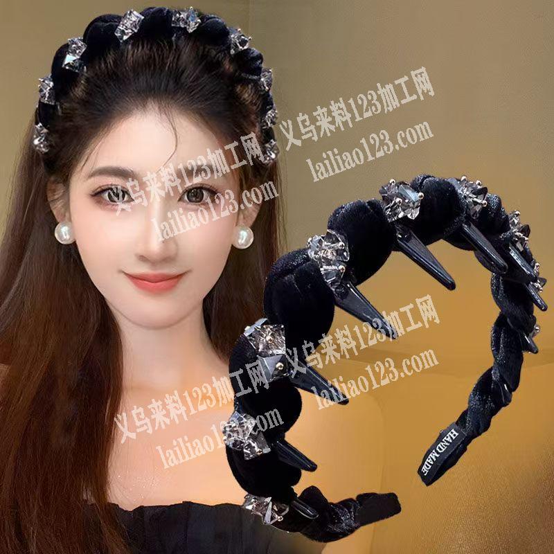 我厂有发箍绕布条的手工活，寻找手工活加工