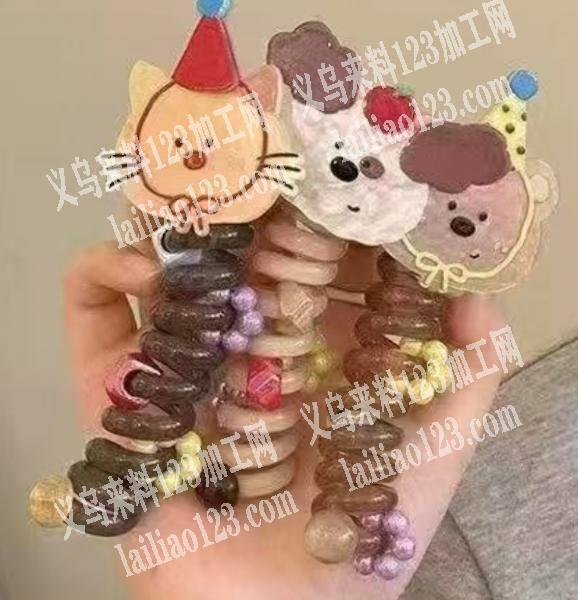 大量采购如图儿童爆款电话线圈工厂，请联系