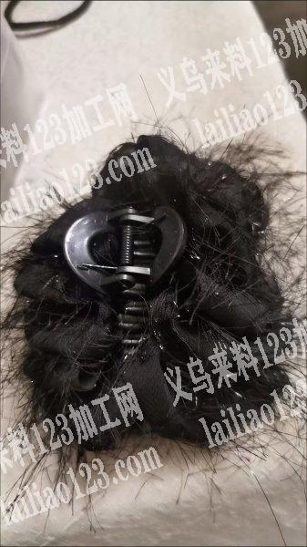 布艺抓夹订单，如图。成品订单，寻找厂家，