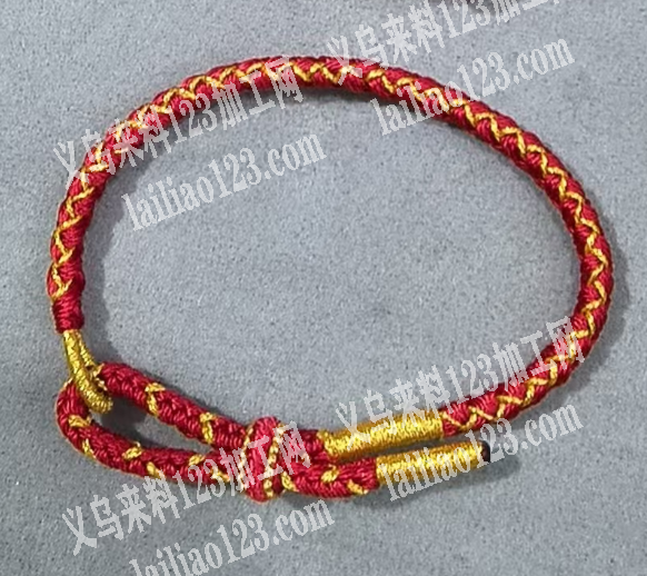 100万编织龙鳞手绳的手工活外发，龙鳞手