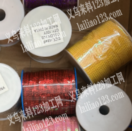 附图片，辅料订单，长期合作，大量花边亮片