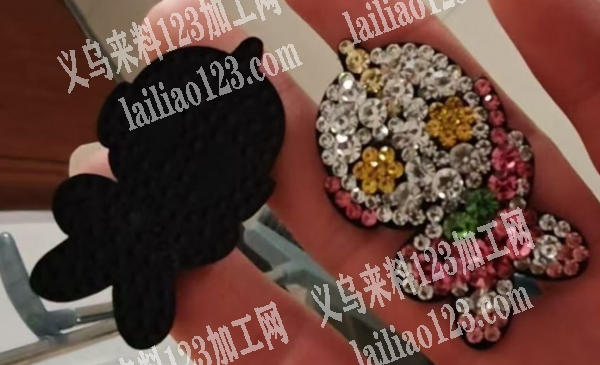 手工点钻外发加工，如图，寻找手工点钻的加