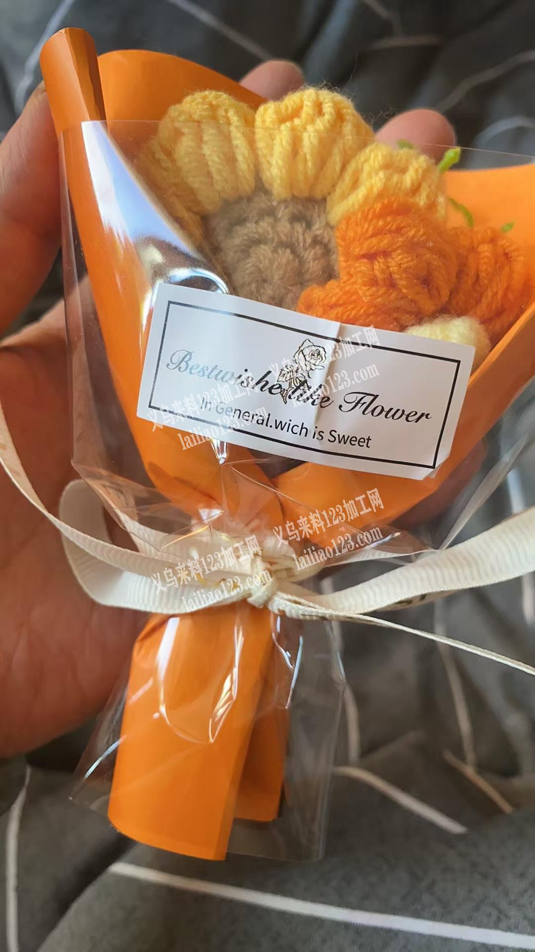 需要有经验的做花束的加工厂，产品如下
