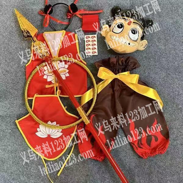 大量哪吒套装系列订单，如图，厂家请联系详
