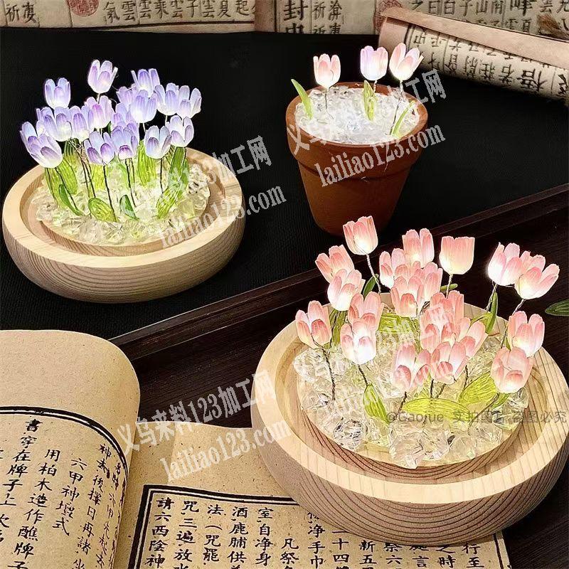 长期摆件的手工活外发，如图，很漂亮的，有