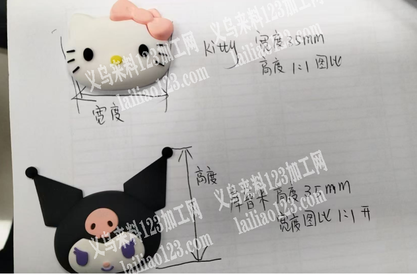 公司大量滴塑卡贴订单，如图，需要外发加工