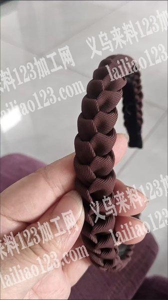 头箍打辫子的手工活外发加工，寻找会做的加