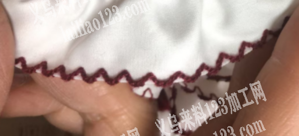 寻找曲牙上边的加工厂，如图，打这个花边，