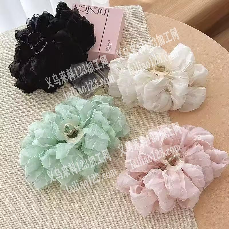 烧花边的抓夹花抓夹成品订单，如图，寻找成