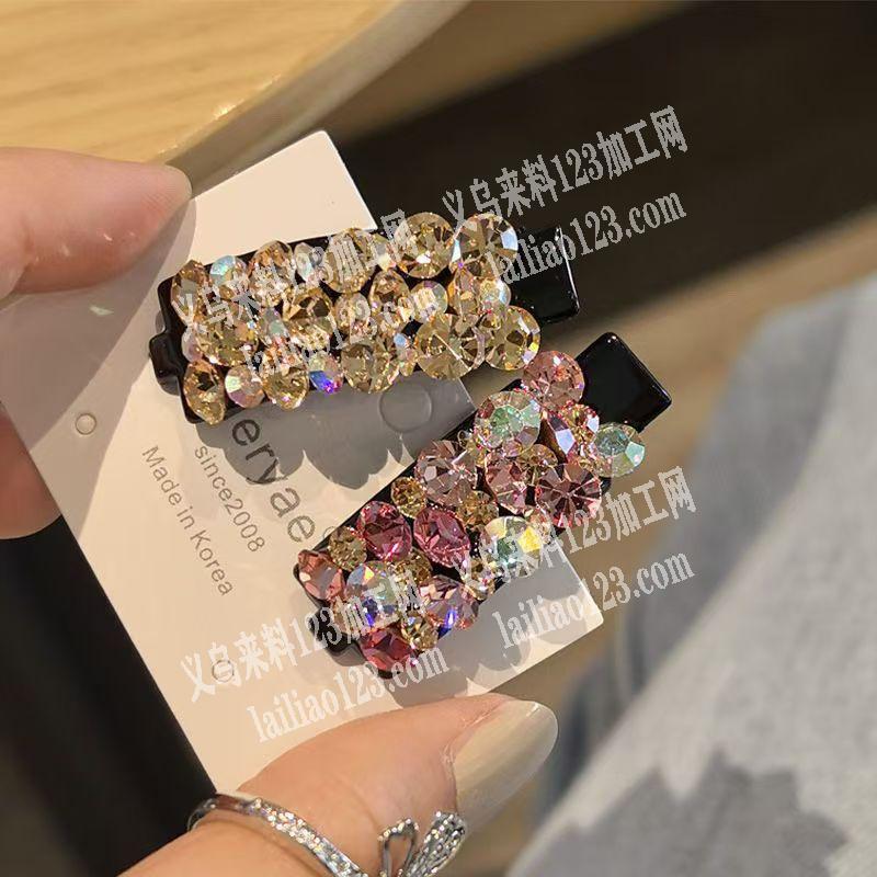 大量如图满钻发夹订单，寻找专业做这个发夹