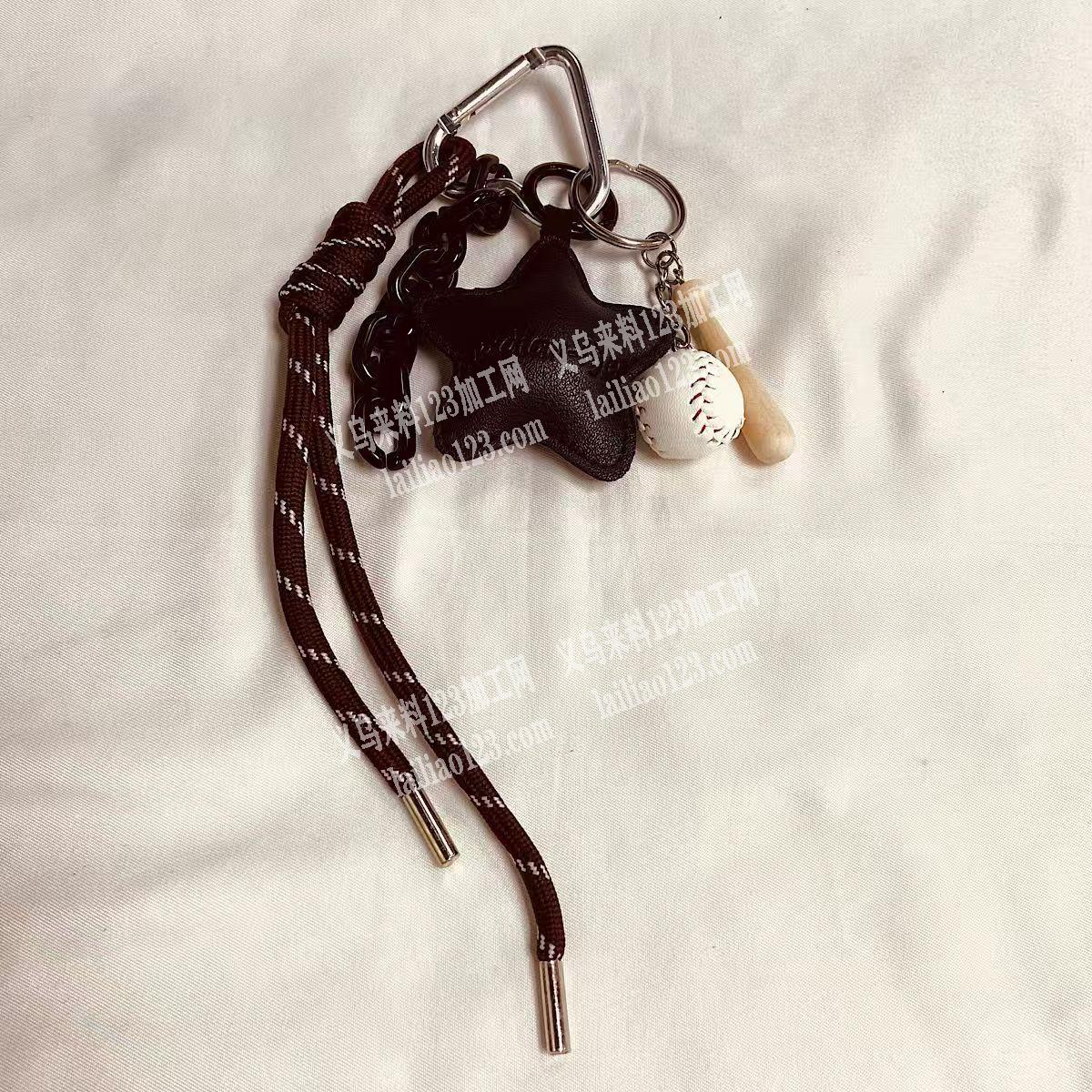 手工钥匙扣挂件成品订单，如图，寻找可以自