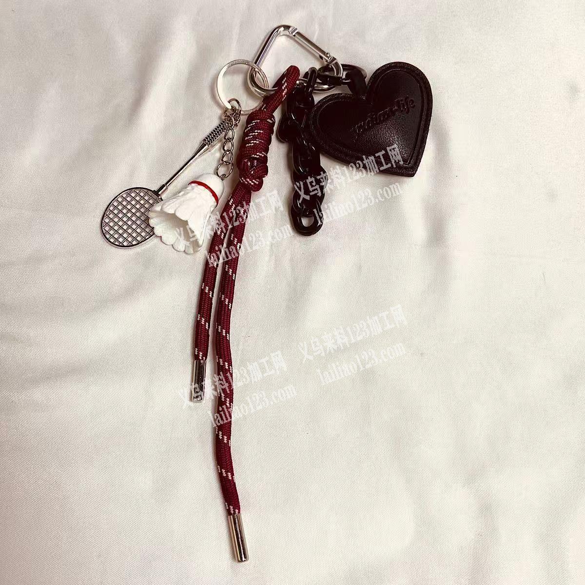 手工钥匙扣挂件成品订单，如图，寻找可以自