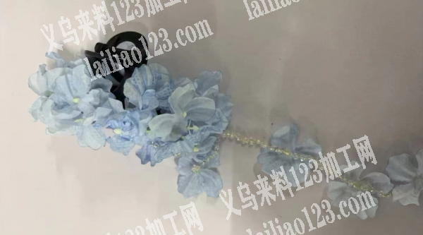 烧花边的抓夹花成品订单，如图，寻找专业做