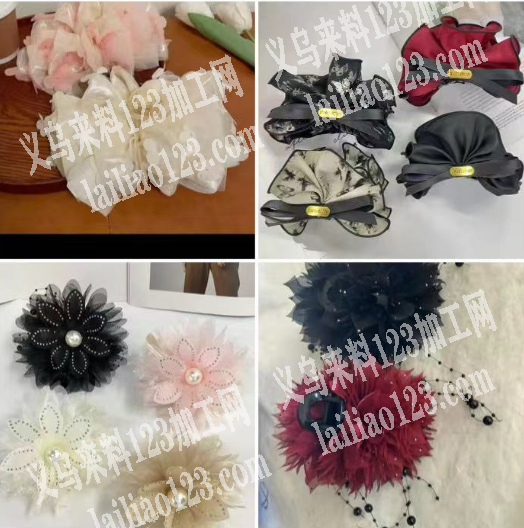 长期有布艺网纱抓夹成品订单，寻找成品工厂