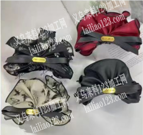 布艺头饰成品订单，如图，要成品，寻找成品