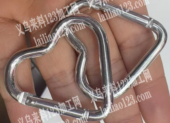 金属扣头订单，如图，寻找生产钥匙扣的工厂