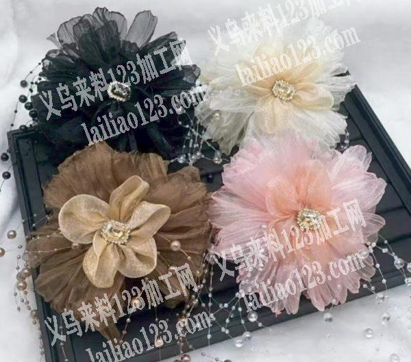 寻找网纱花抓夹工厂，有订单，请联系详谈
