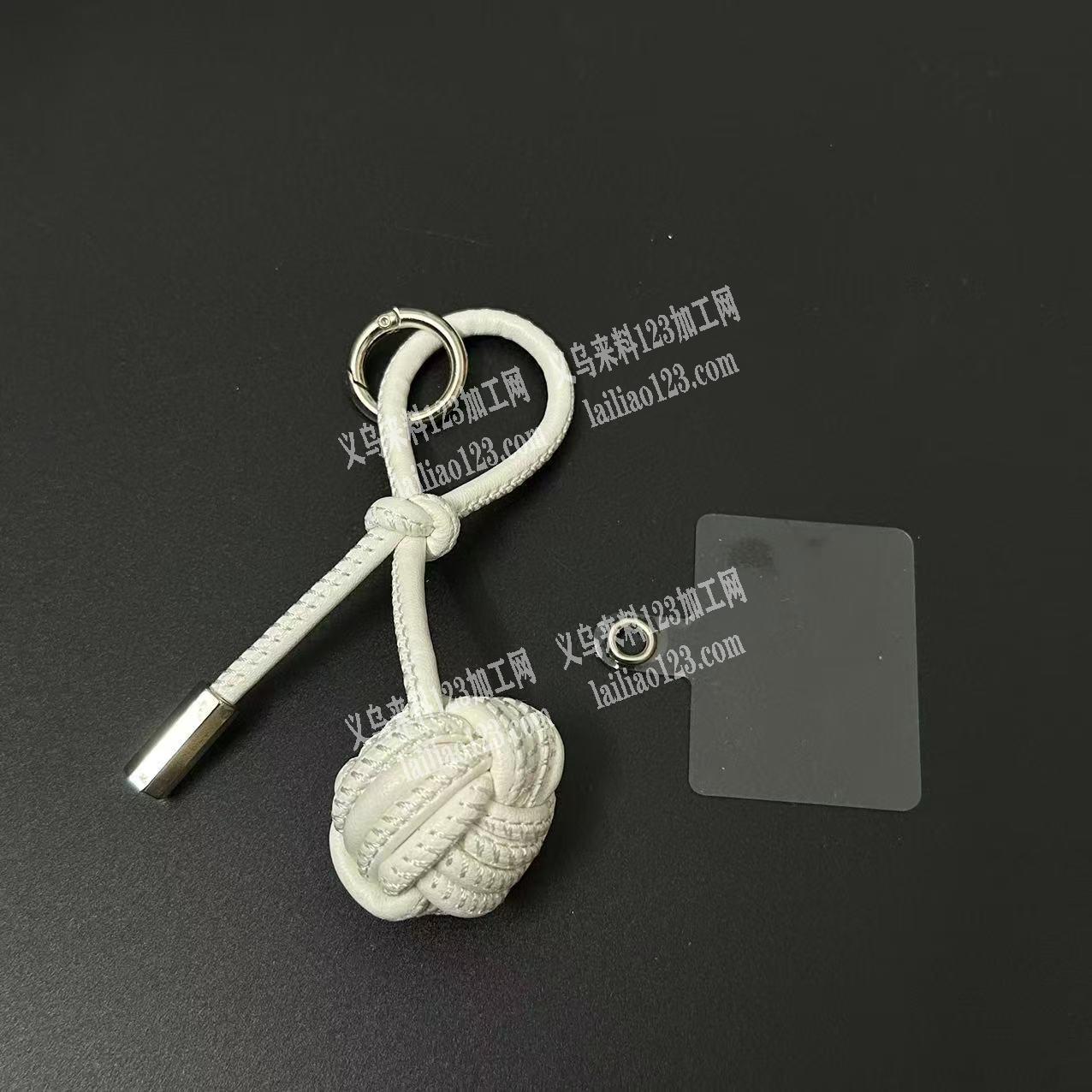 钥匙扣挂件编绳手工活外发加工，如图，寻找